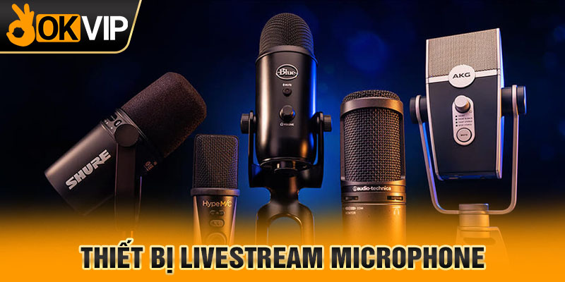 Thiết bị livestream Microphone