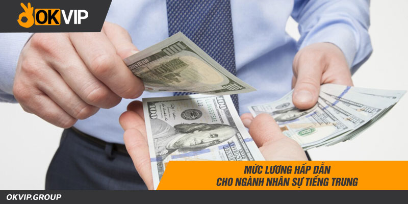 Mức lương hấp dẫn cho ngành nhân sự tiếng Trung