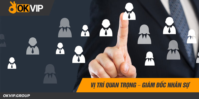 Vị trí quan trọng - Giám đốc nhân sự
