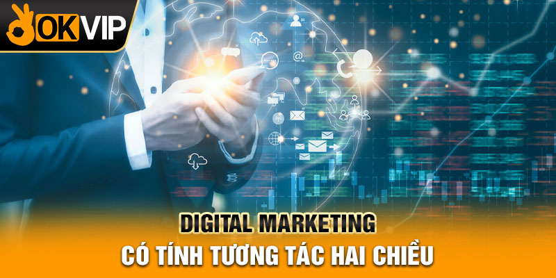 digital marketing có tính tương tác hai chiều