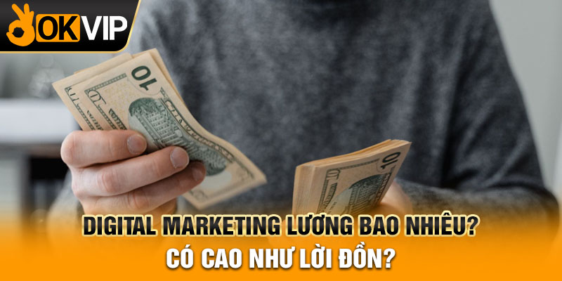 Digital marketing lương bao nhiêu? Có cao như lời đồn?