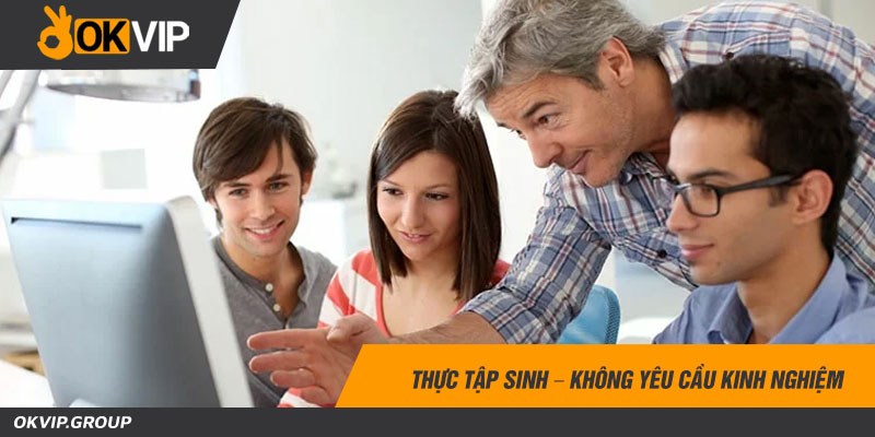 Thực tập sinh - Không yêu cầu kinh nghiệm